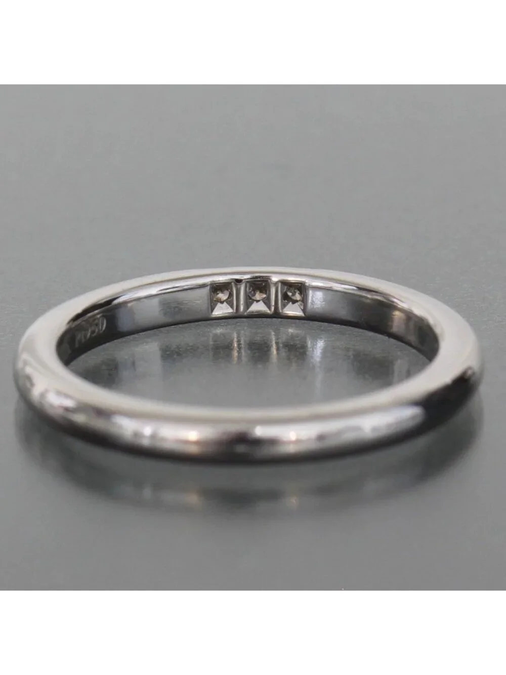 Tiffany & Co Forever Diamond Band Ring Platinum